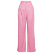 Jacquemus Pre-owned Pre-owned Bomull nederdelar Pink, Dam