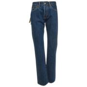 Burberry Vintage Pre-owned Denim jeans Blue, Dam