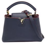 Louis Vuitton Vintage Pre-owned Laeder handvskor Blue, Dam