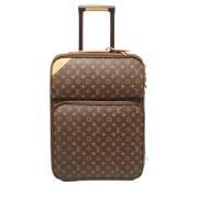 Louis Vuitton Vintage Pre-owned Laeder resvskor Brown, Dam