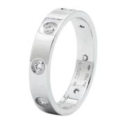 Cartier Vintage Pre-owned Metall ringar White, Dam