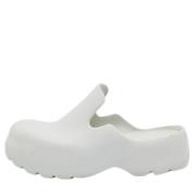 Bottega Veneta Vintage Pre-owned Gummi mules White, Dam