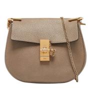 Chloé Pre-owned Pre-owned Laeder axelremsvskor Beige, Dam