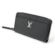 Louis Vuitton Vintage Pre-owned Laeder plnbcker Black, Dam