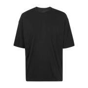 Thom Krom Svart Worked T-Shirt Black, Herr