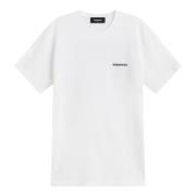 Dsquared2 Milan Urban Print T-Shirt White, Herr