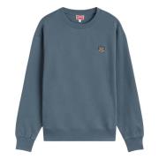 Kenzo Lucky Tiger Classic Sweatshirt Blue, Herr