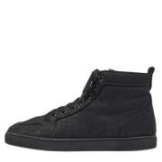 Christian Louboutin Pre-owned Pre-owned Canvas sneakers Black, Herr