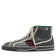 Gucci Vintage Pre-owned Canvas sneakers Gray, Herr