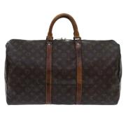 Louis Vuitton Vintage Pre-owned Canvas resvskor Brown, Dam