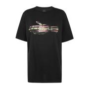 PS By Paul Smith Svart Regular Fit T-shirt Hand Black, Herr