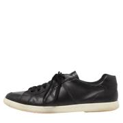 Prada Vintage Pre-owned Laeder sneakers Black, Herr