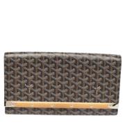 Goyard Vintage Pre-owned Belagd canvas kuvertvskor Multicolor, Dam