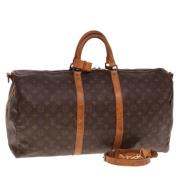 Louis Vuitton Vintage Pre-owned Canvas resvskor Brown, Dam