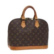 Louis Vuitton Vintage Pre-owned Canvas handvskor Brown, Dam