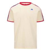 Kappa 222 Banda Lilogt T-shirt White, Herr