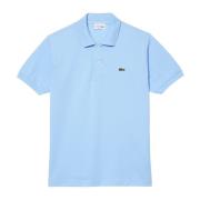 Lacoste Klassisk Polo Skjorta med Logobroderi Blue, Herr