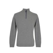 Lacoste Premium Ull Jersey Tröja Gray, Herr