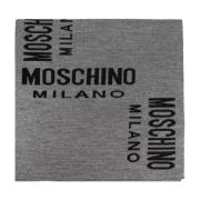 Moschino Logoscarf Gray, Unisex