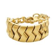 Versace Guld Metall Armband Yellow, Dam