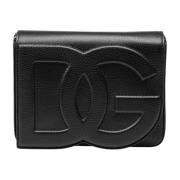 Dolce & Gabbana Svart Deerskin Axelväska Black, Herr