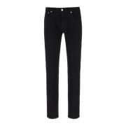 Alexander McQueen Klassiska Denim Jeans för vardagsbruk Black, Herr