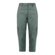 BomBoogie Tapered Trousers Green, Dam