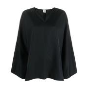 By Malene Birger Calias Skjorta Black, Dam