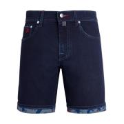 Vilebrequin Herr Circus Denim Bermuda Shorts Blue, Herr