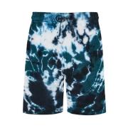 Vilebrequin Tie & Dye Terry Bermuda Shorts Multicolor, Herr