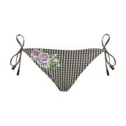 Vilebrequin Blommig Broderad Mini Bikiniunderdel Multicolor, Dam