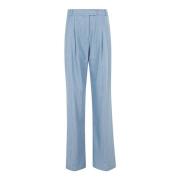 DES Phemmes Elegant Suit Pants Blue, Dam