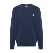 Maison Kitsuné Blå Sweatshirt Aw24 Herrmode Blue, Herr