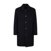 Sealup Fashionable Coat Models Black, Herr