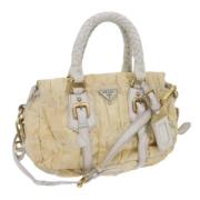 Prada Vintage Pre-owned Nylon prada-vskor White, Dam