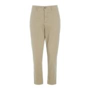 Bitte Kai Rand Klassiska Slim Fit Byxor Desert Beige, Dam