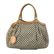 Gucci Vintage Pre-owned Canvas gucci-vskor Beige, Dam