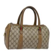 Gucci Vintage Pre-owned Laeder resvskor Beige, Herr