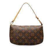 Louis Vuitton Vintage Pre-owned Canvas louis-vuitton-vskor Brown, Dam