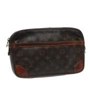 Louis Vuitton Vintage Pre-owned Canvas kuvertvskor Brown, Dam