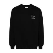 Drole de Monsieur Svart Sweatshirt Aw24 Herrmode Black, Herr