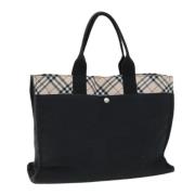 Burberry Vintage Pre-owned Canvas handvskor Black, Dam