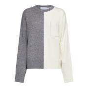 Kaos Stiliga Sweaters Kollektion Gray, Dam