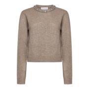 Kaos Dove Grey Sweaters Kollektion Beige, Dam