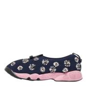 Dior Vintage Pre-owned Mesh sneakers Blue, Dam