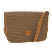 Gucci Vintage Pre-owned Canvas gucci-vskor Beige, Dam