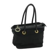 Celine Vintage Pre-owned Nylon handvskor Black, Dam