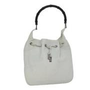 Gucci Vintage Pre-owned Laeder gucci-vskor White, Dam