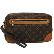 Louis Vuitton Vintage Pre-owned Canvas kuvertvskor Brown, Dam