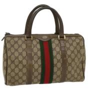 Gucci Vintage Pre-owned Canvas resvskor Beige, Dam